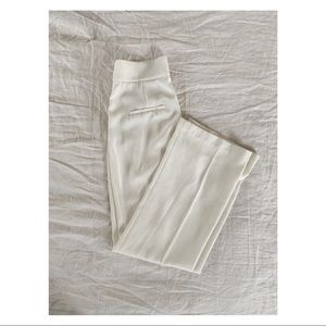 White wide leg and pants